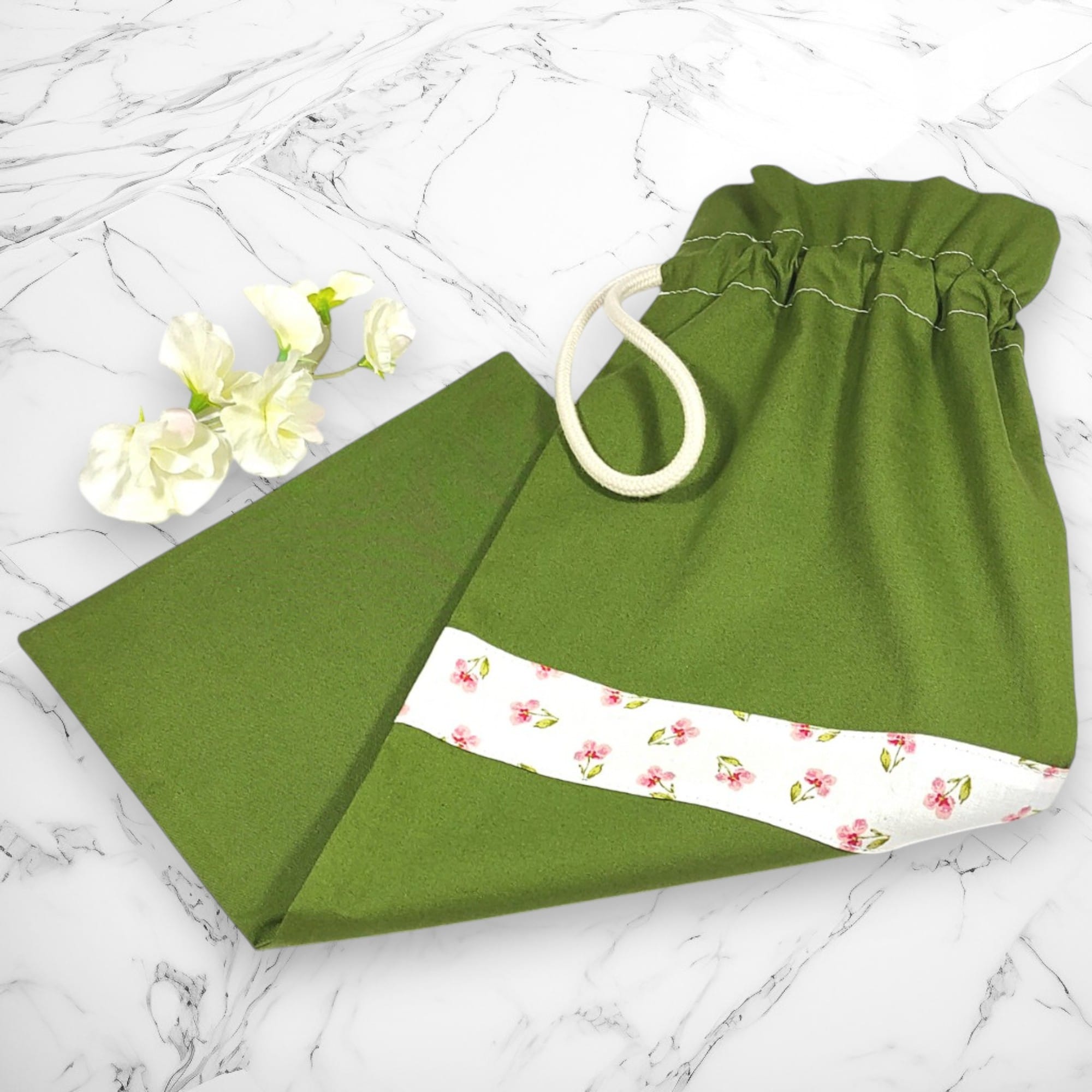 au-bonheur-de-petite-fleur-le-coin-cuisine-sac-pain-coton-bio-2-baguettes image 2