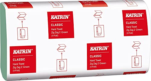 katrin-65982-essuie-mains-papier-vert-2-plis-lot-3000 image 6
