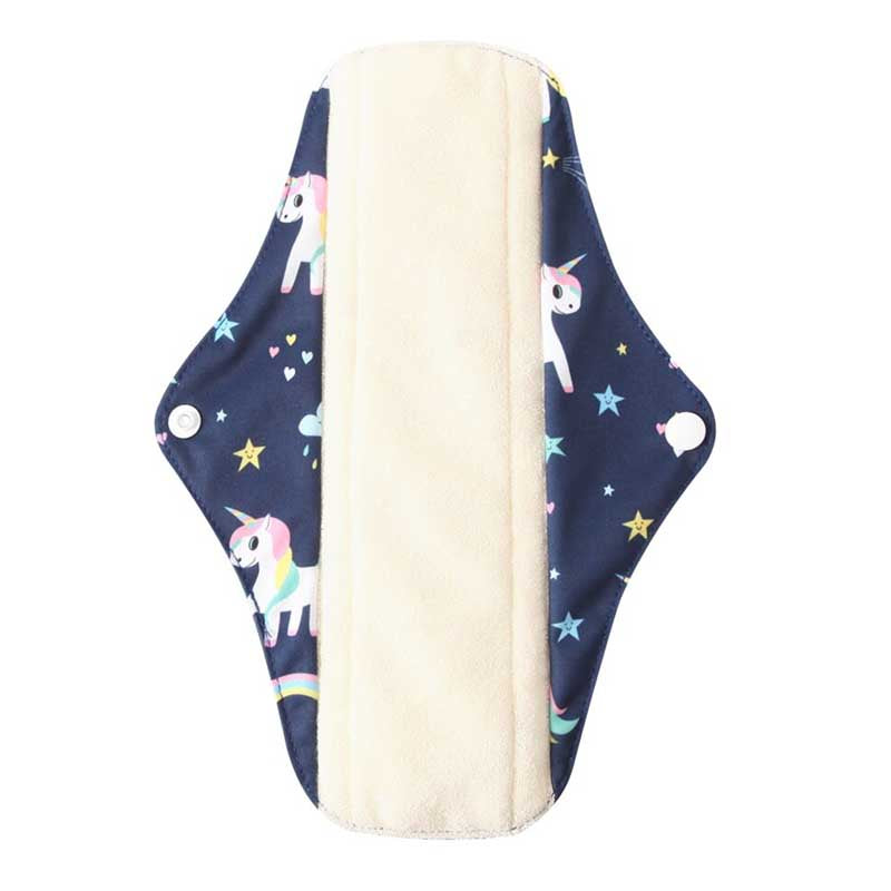 hilloo-serviettes-hygi-niques-lavables-licorne-flux-abondant-1-pi-ce image 1