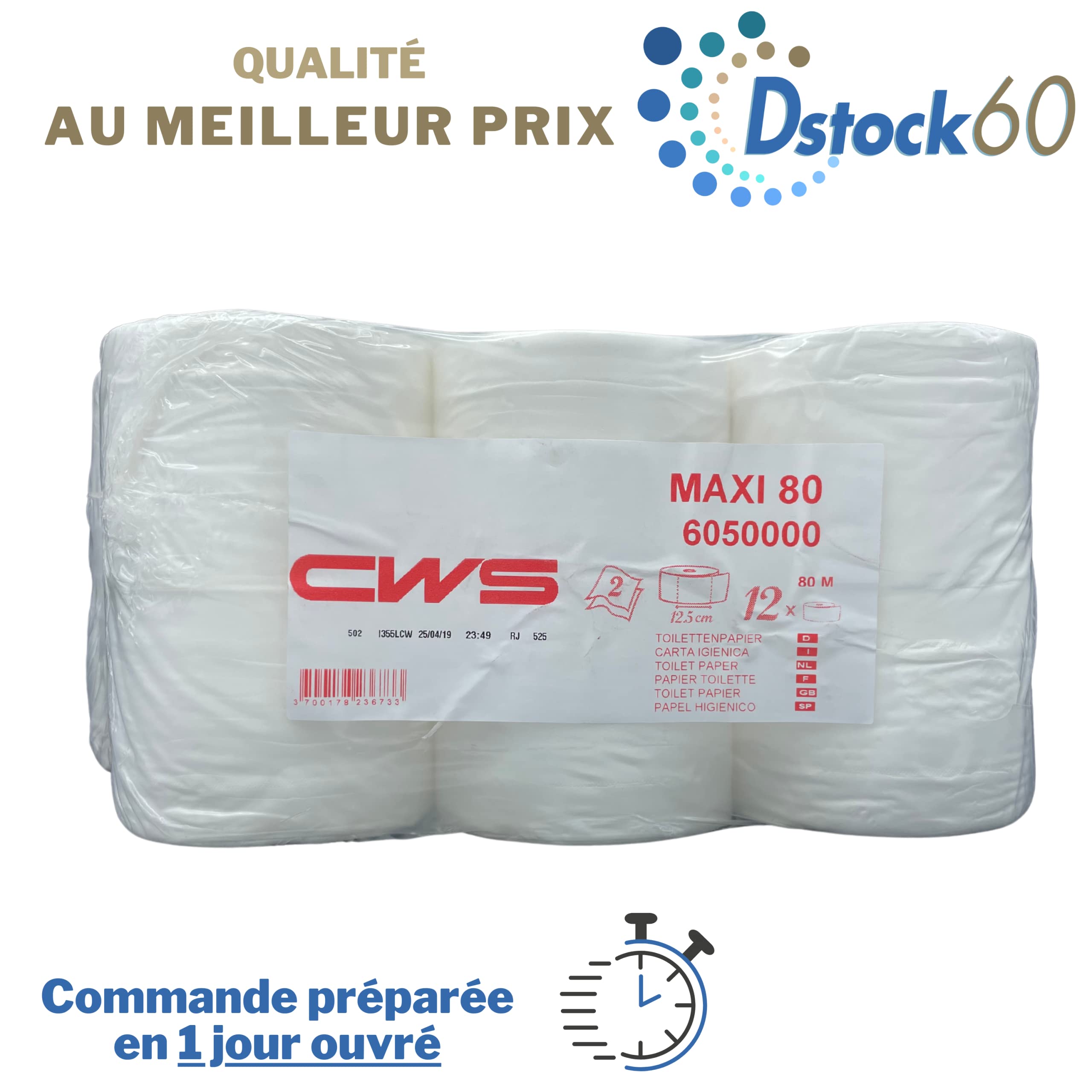 dstock60-papier-toilette-maxi-80m-2-plis-lot-12-doux-absorbant image 2