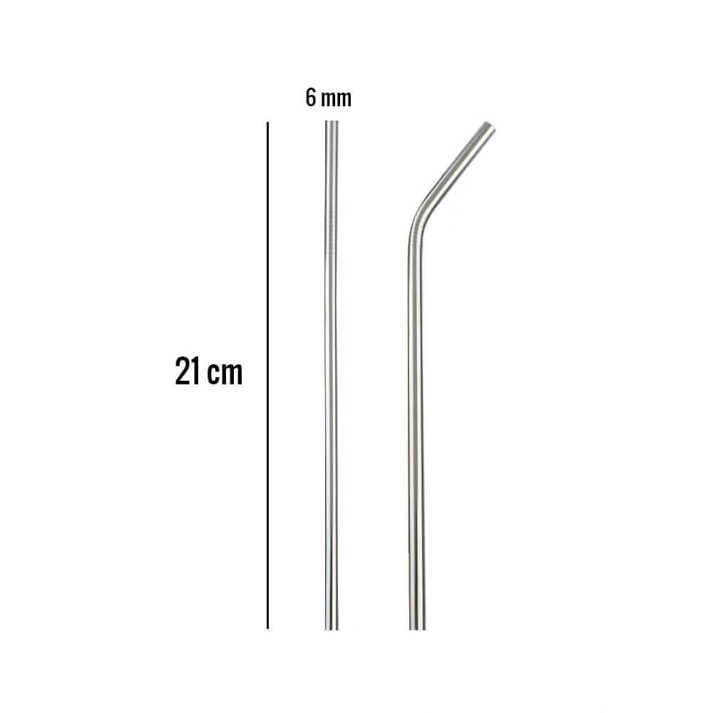 hilloo-pailles-inox-droites-paille-r-utilisable-lot-de-100-argent image 4