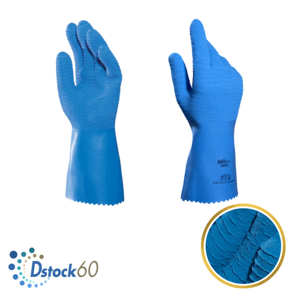 dstock60-gants-de-protection-mapa-harpon-326-gants-latex-taille-6-bleu-alimentai image 2