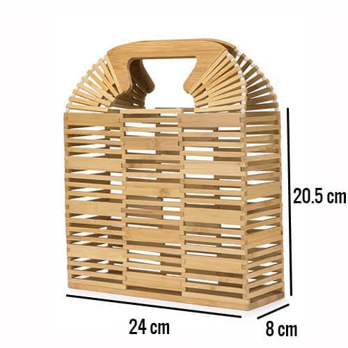 hilloo-sacs-bambou-rectangle-sac-main-naturel-24-cm-r-sistant image 4