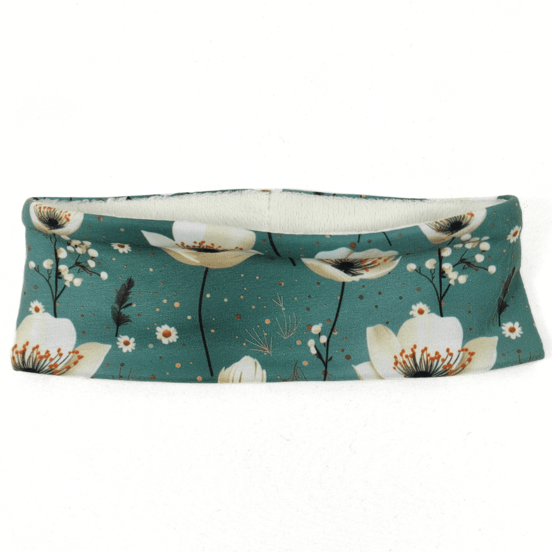 au-bonheur-de-petite-fleur-bandeau-polaire-femme-fleurs-menthol-oeko-tex image 3