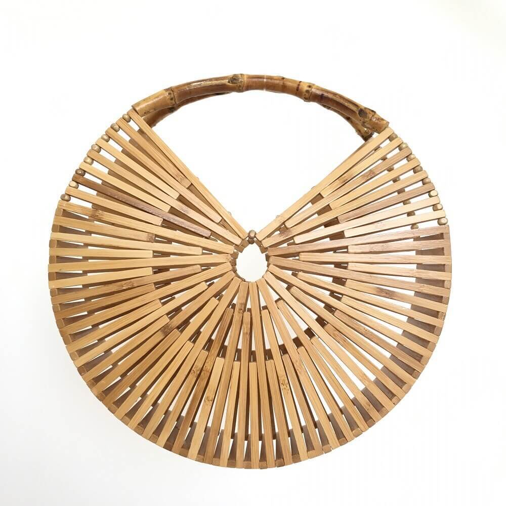 hilloo-sac-bambou-rond-en-bambou-naturel-main image 2