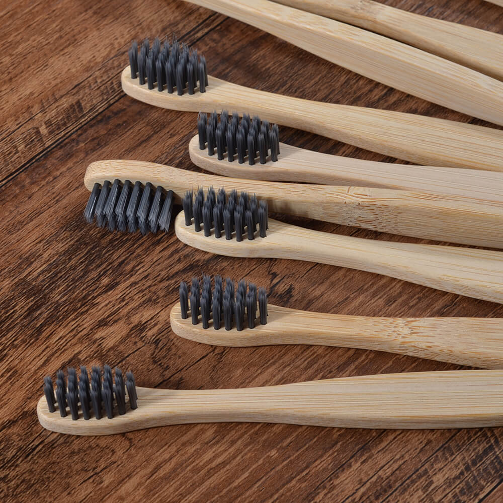 hilloo-brosse-dents-bambou-charbon-enfant-10-pcs-souple image 3