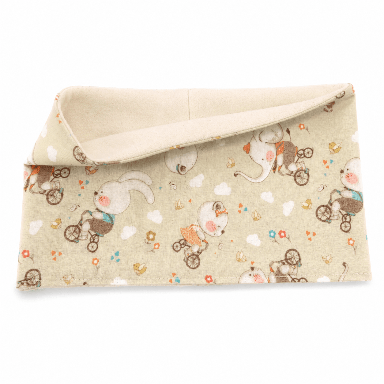 au-bonheur-de-petite-fleur-snood-enfant-coton-bio-oursons-v-lo image 1