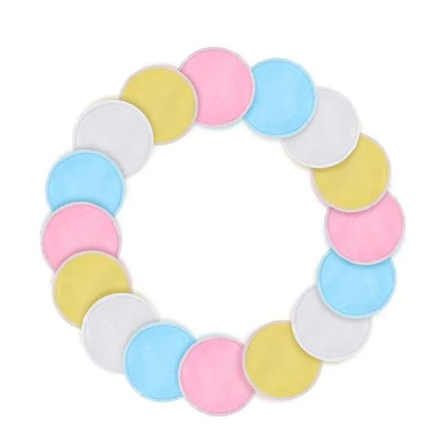hilloo-disques-d-maquillants-lavables-16-pcs-bambou image 1
