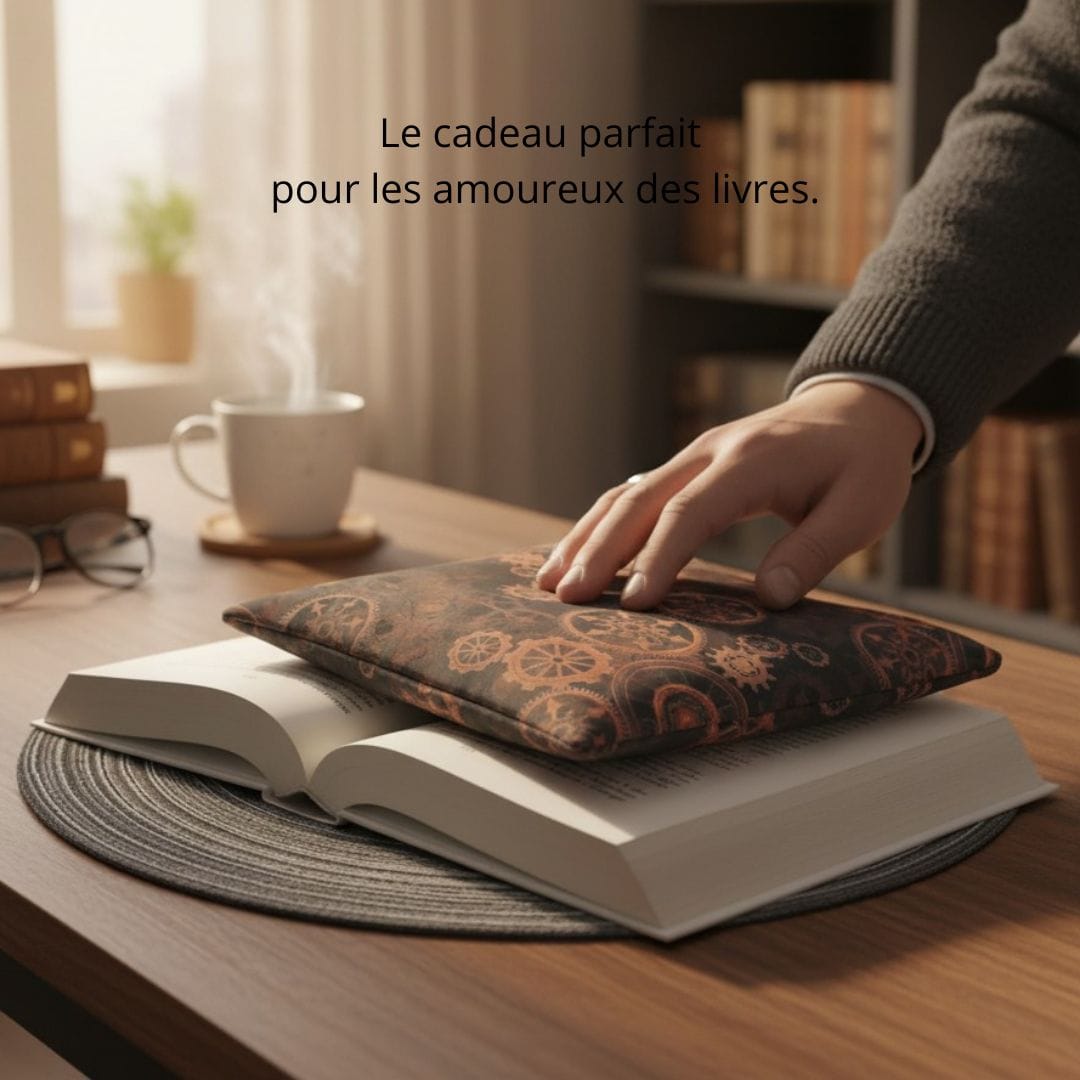 au-bonheur-de-petite-fleur-housse-livre-a5-steampunk-matelass-e-26x20 image 6
