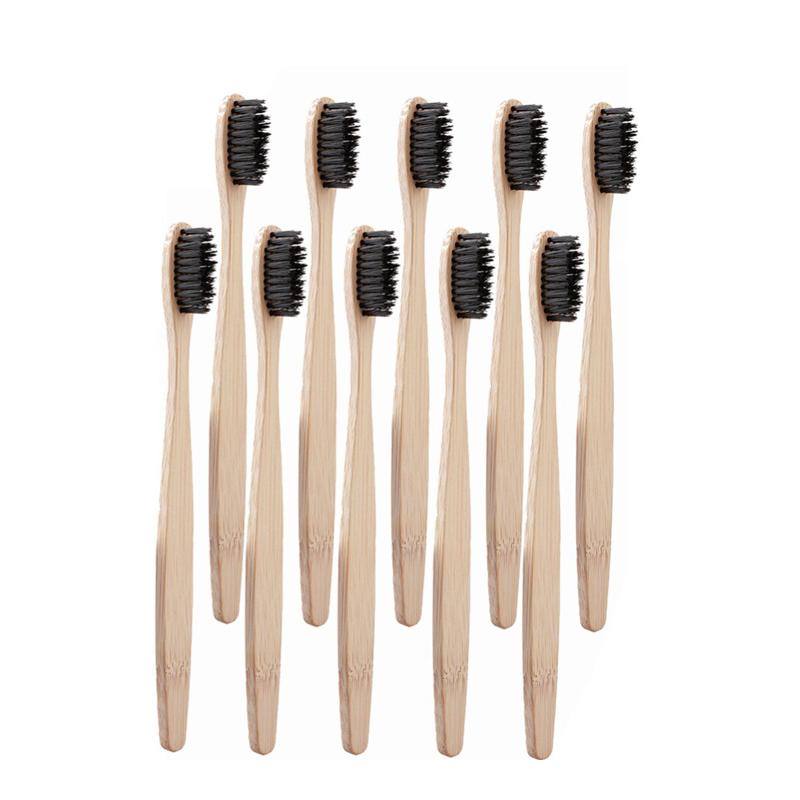 hilloo-brosses-bambou-charbon-brosse-dents-adulte-lot-10 image 1