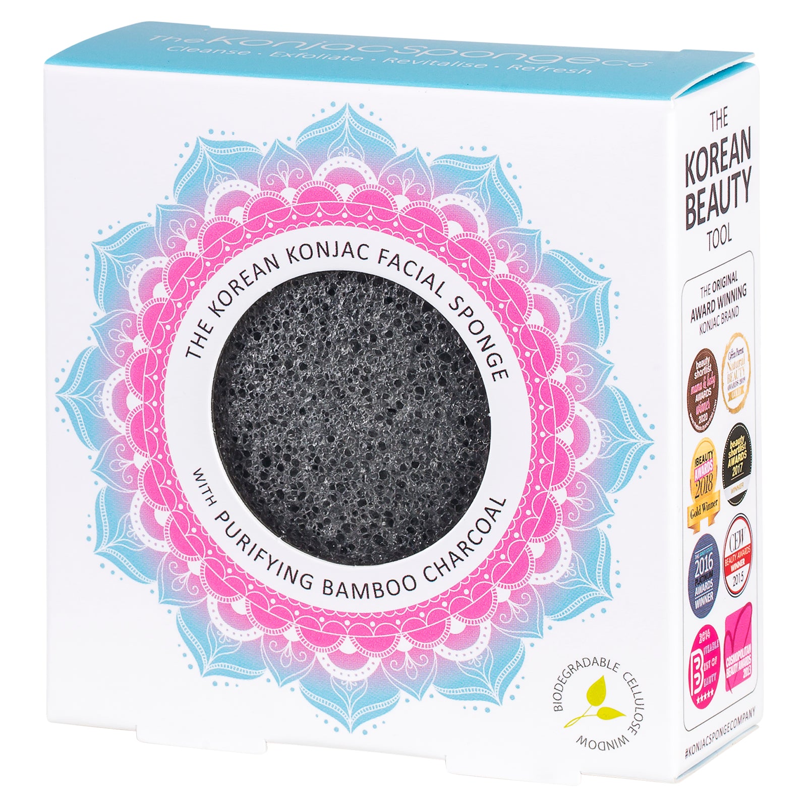 konjac-sponge-company-mandala-ponge-visage-charbon image 2