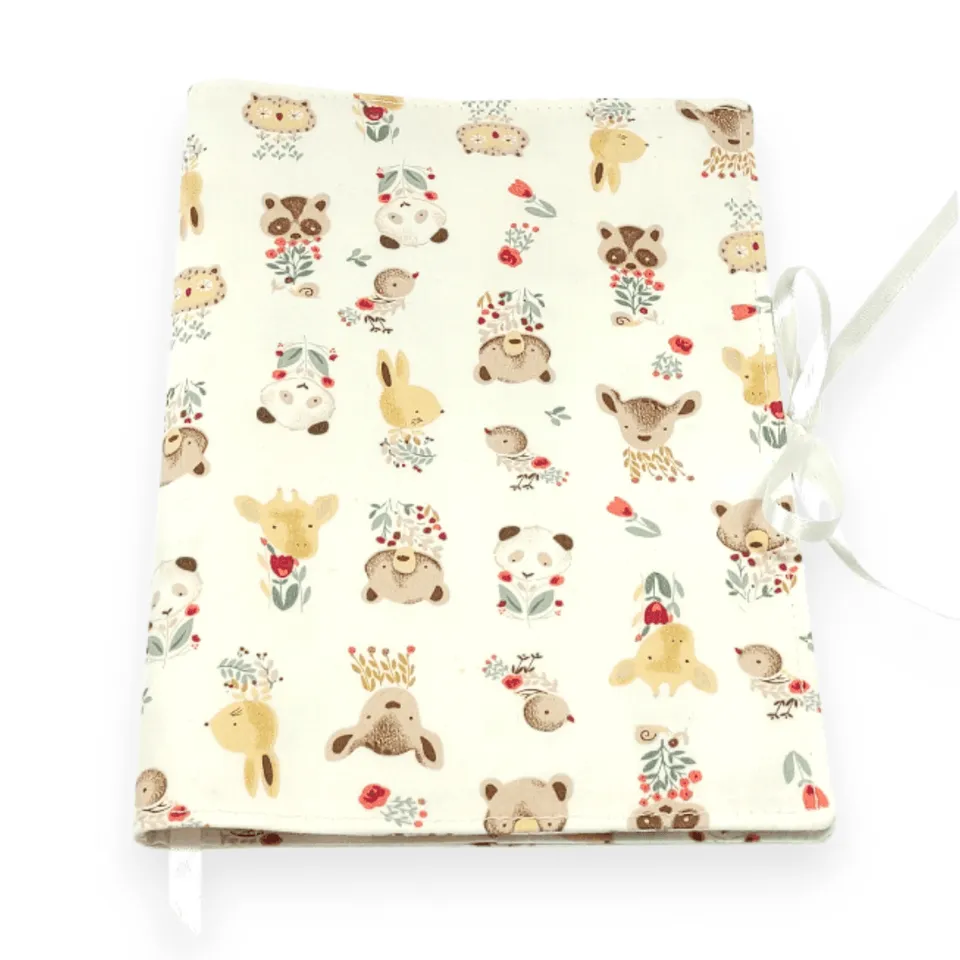 au-bonheur-de-petite-fleur-prot-ge-carnet-sant-b-b-animaux-bio image 1