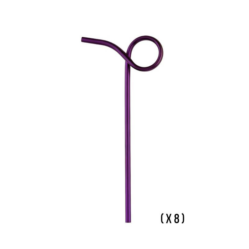 hilloo-pailles-inox-paille-tendance-mix-couleurs-lot-de-8 image 8