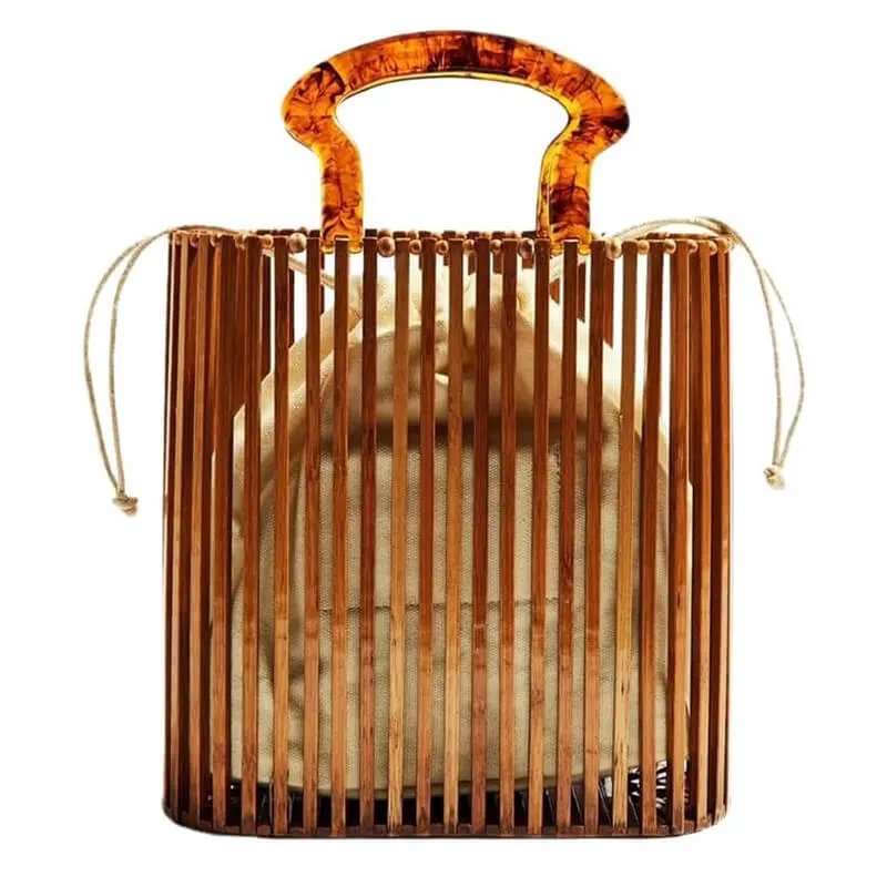 hilloo-sac-bambou-acrylique-naturel-carr-r-utilisable image 1