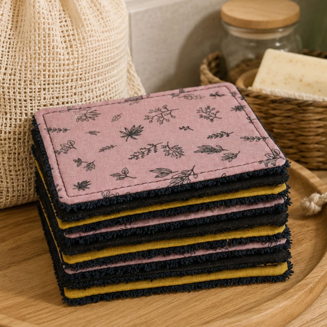 au-bonheur-de-petite-fleur-papier-toilette-tissu-noir-coton-bio-lavable image 1