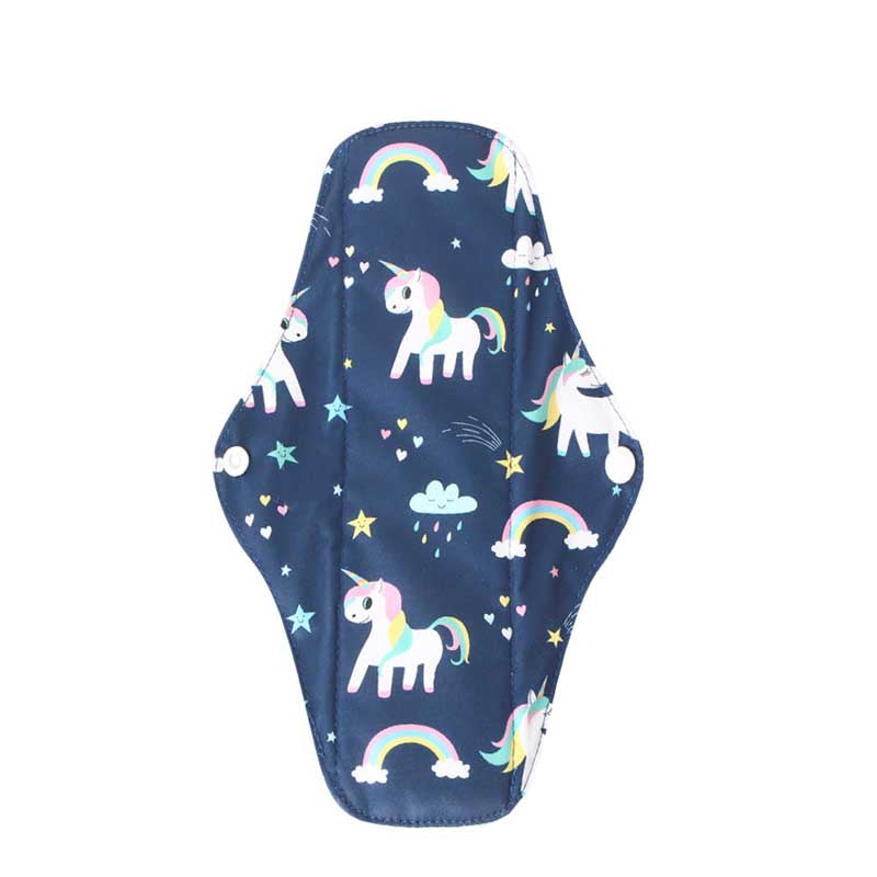 hilloo-licorne-serviette-hygi-nique-lavable-flux-normal-x1 image 2