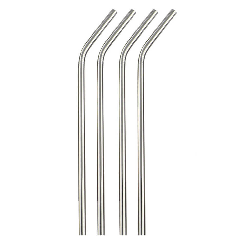 hilloo-pailles-inox-droites-paille-r-utilisable-lot-de-100-argent image 2
