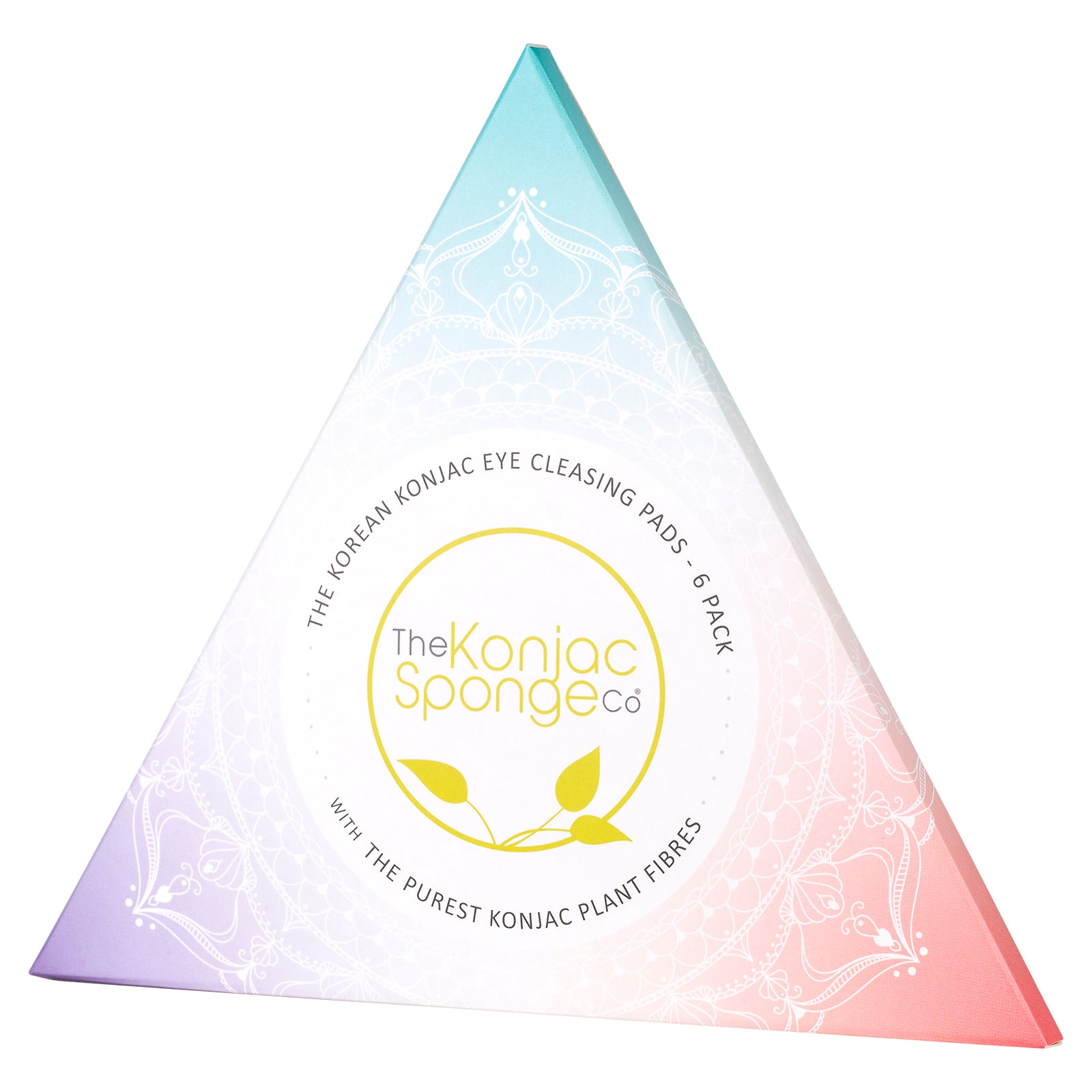 konjac-sponge-company-konjac-facial-sponges-disques-yeux-konjac-pur-x6 image 2