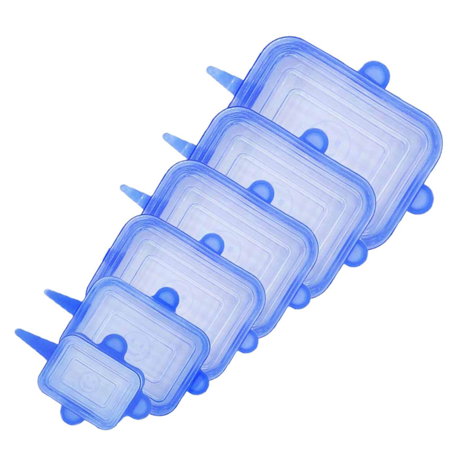 hilloo-couvercles-silicone-rectangulaires-extensibles-6-pcs image 2