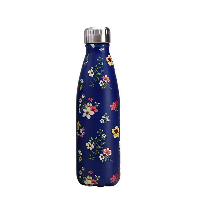 hilloo-fleurs-des-pr-s-bouteille-isotherme-500-ml-inox image 1