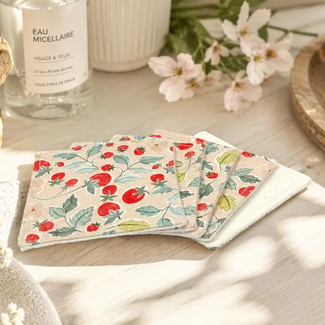 au-bonheur-de-petite-fleur-lot-5-lingettes-d-maquillantes-coton-bio-10x10 image 1