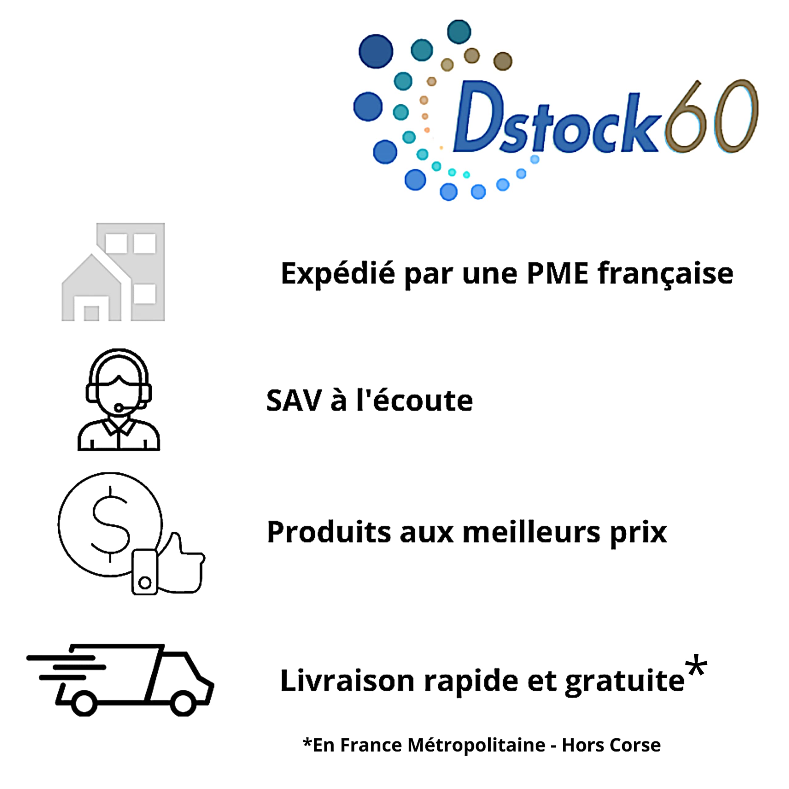 dstock60-lavettes-non-tiss-es-blanches-50x35-cm-lot-de-10 image 3