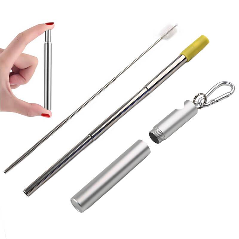hilloo-pailles-inox-tui-d-capsuleur-paille-argent-t-lescopique image 2