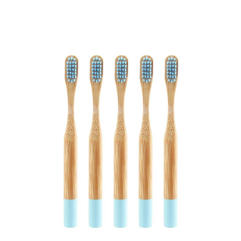 hilloo-brosses-dents-bambou-enfant-multicolore-5-pcs-souple image 4