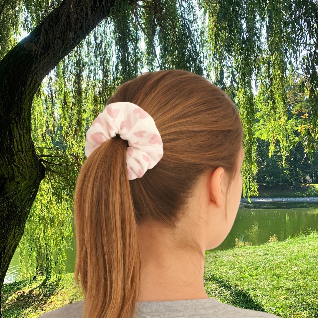 au-bonheur-de-petite-fleur-chouchou-cheveux-coton-bio-double-gaze-anti-casse image 2