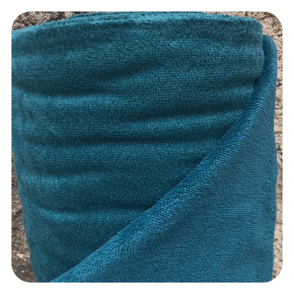 jane-couture-tissus-en-vente-paon-tissu-ponge-bambou-305g image 1
