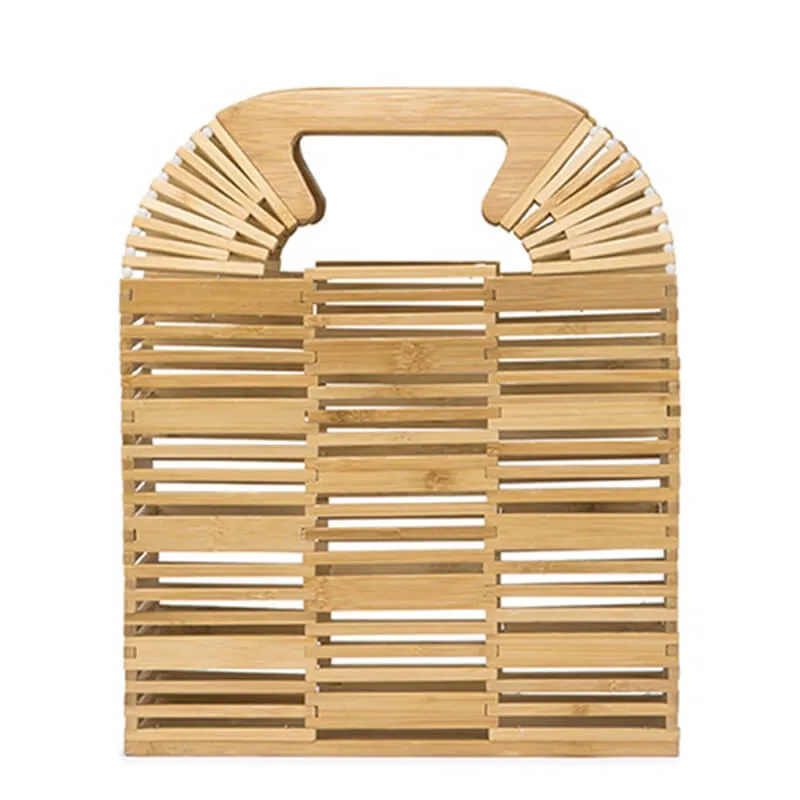 hilloo-sacs-bambou-rectangle-sac-main-naturel-24-cm-r-sistant image 1