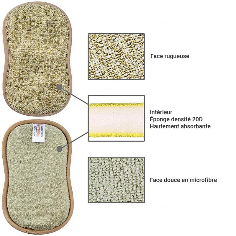 hilloo-ponges-vaisselle-cologiques-ponge-lavable-pack-5-absorbante image 3