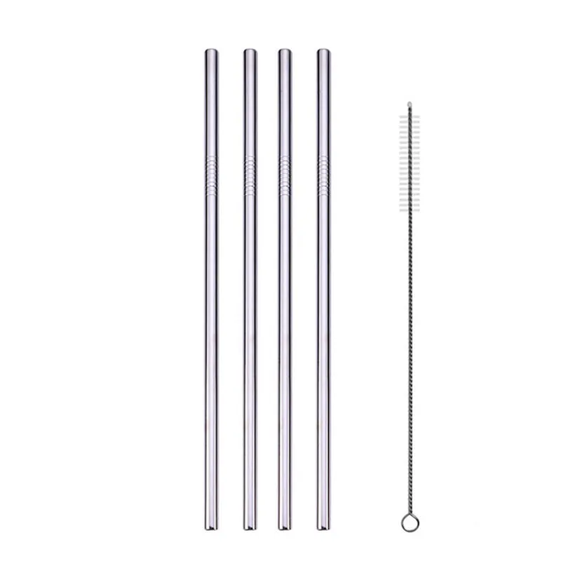 hilloo-longue-paille-inox-241mm-lot-4-pailles-r-utilisables image 1