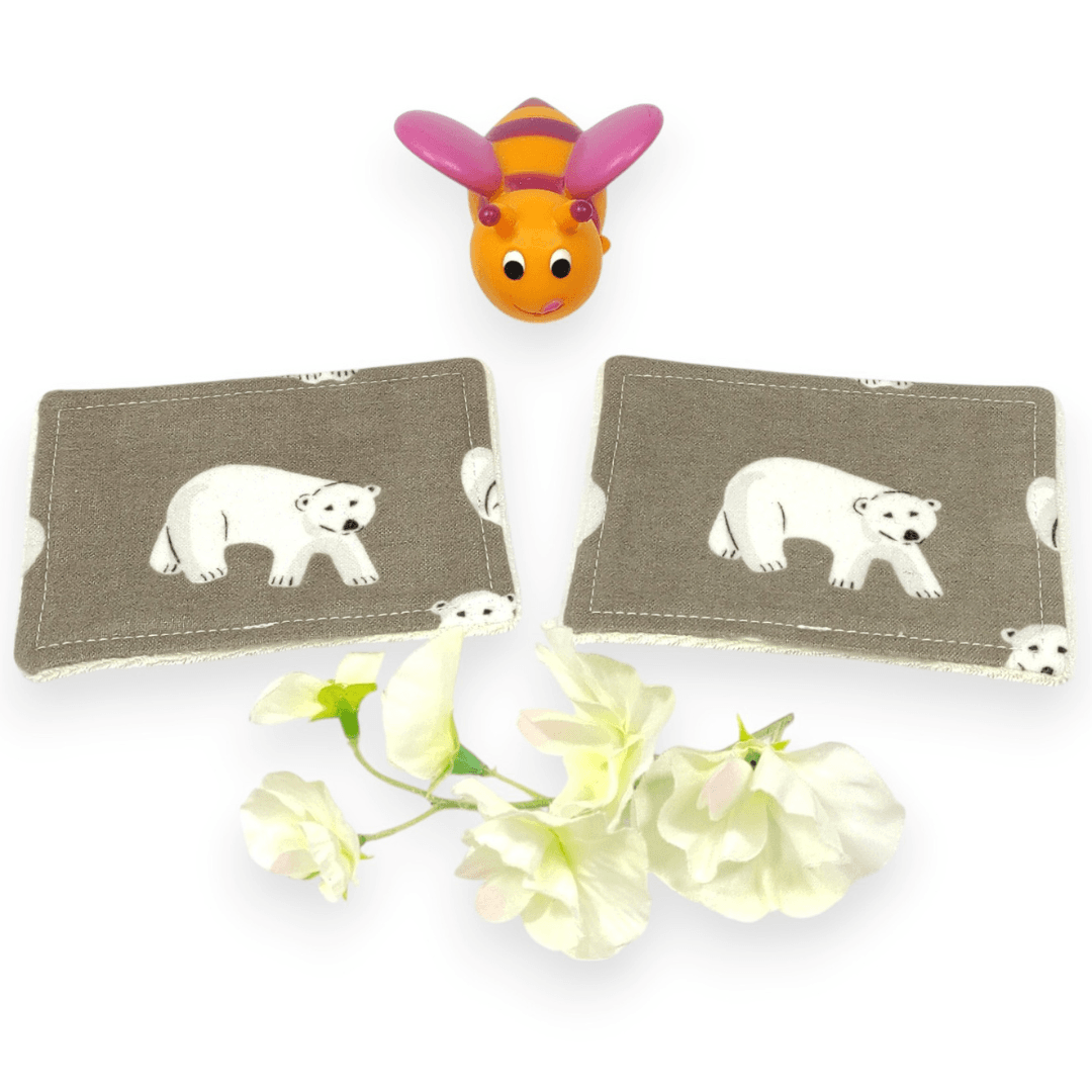 au-bonheur-de-petite-fleur-lingettes-b-b-coton-bio-ours-polaire-x6 image 3