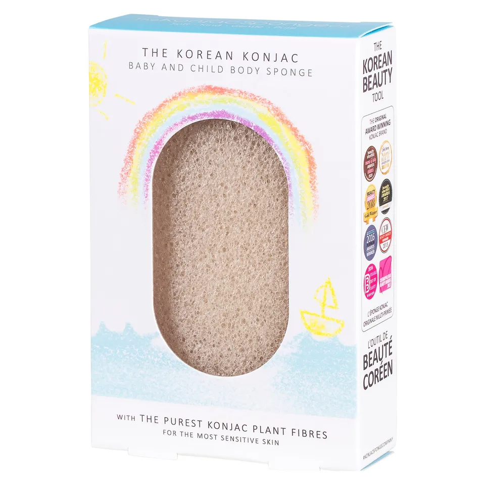 konjac-sponge-company-baby-sponges-ponge-bain-b-b-pure image 1