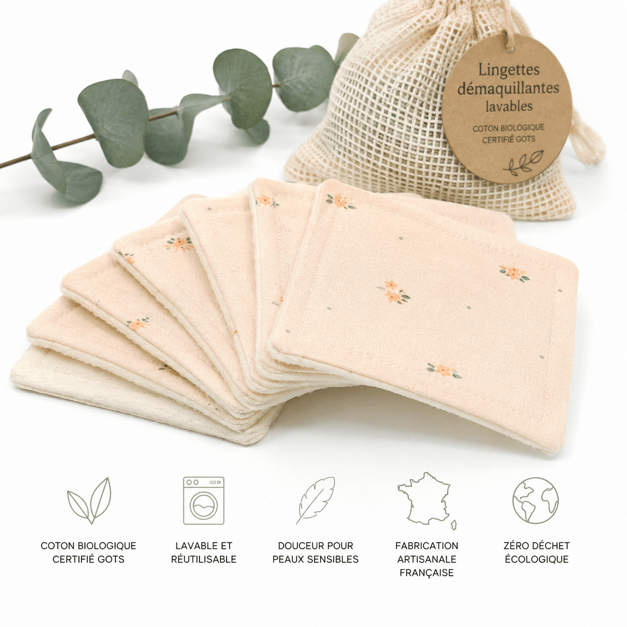 au-bonheur-de-petite-fleur-lingettes-d-maquillantes-coton-bio-10x10 image 1