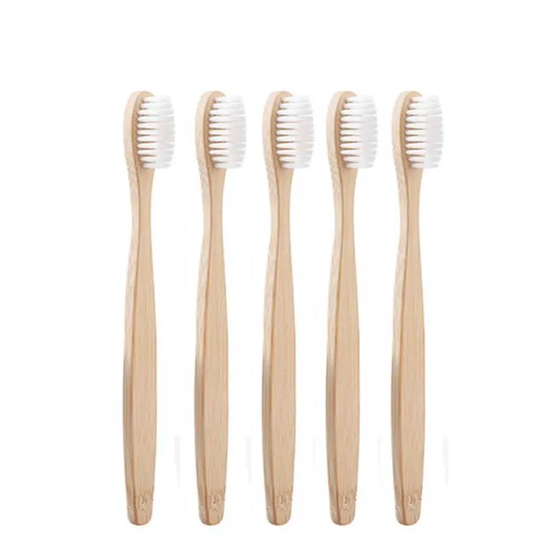 hilloo-brosse-dents-bambou-adulte-5-pcs-souple image 1