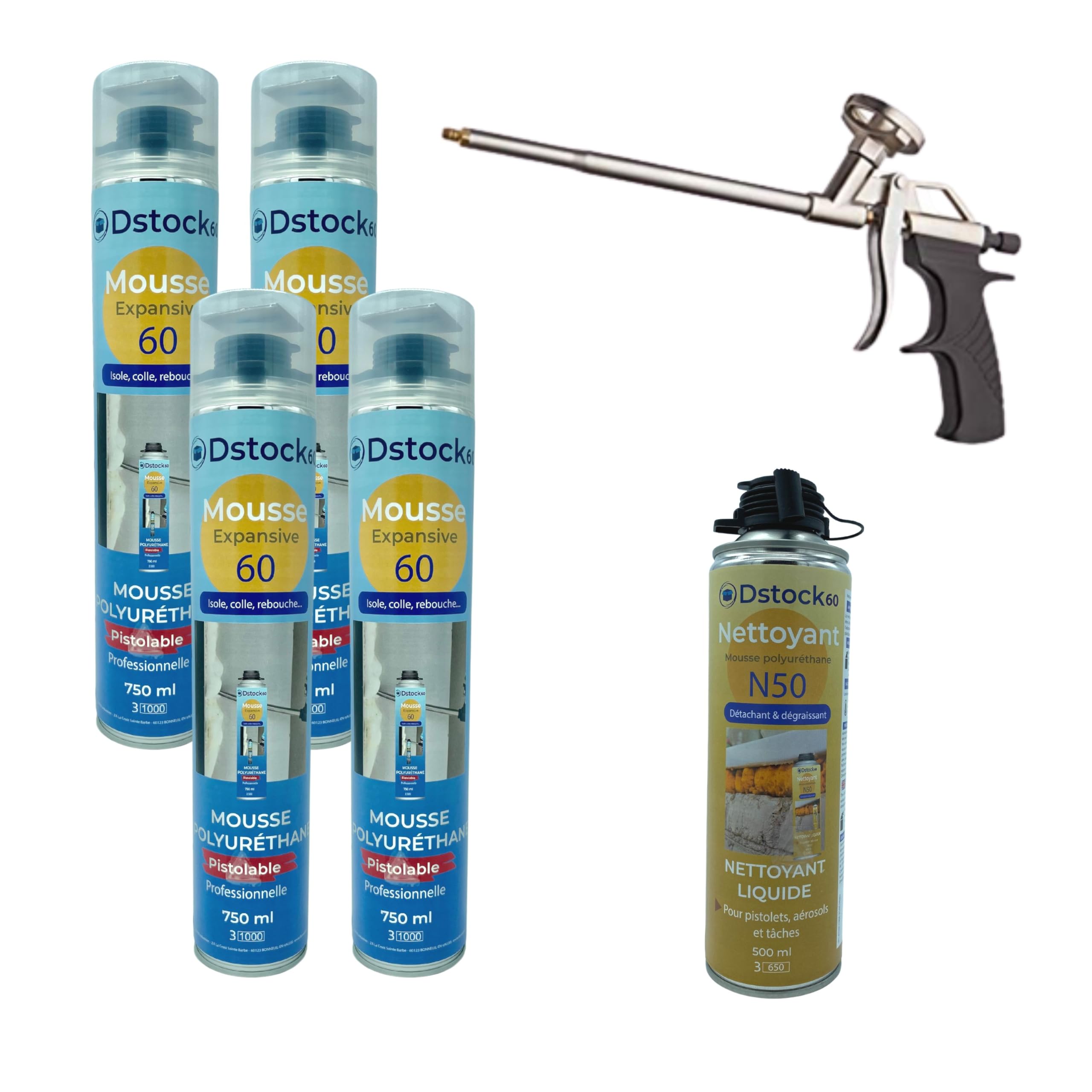 dstock60-mousse-expansive-pistolable-750-ml-kit-8-nettoyant-pistolet image 5