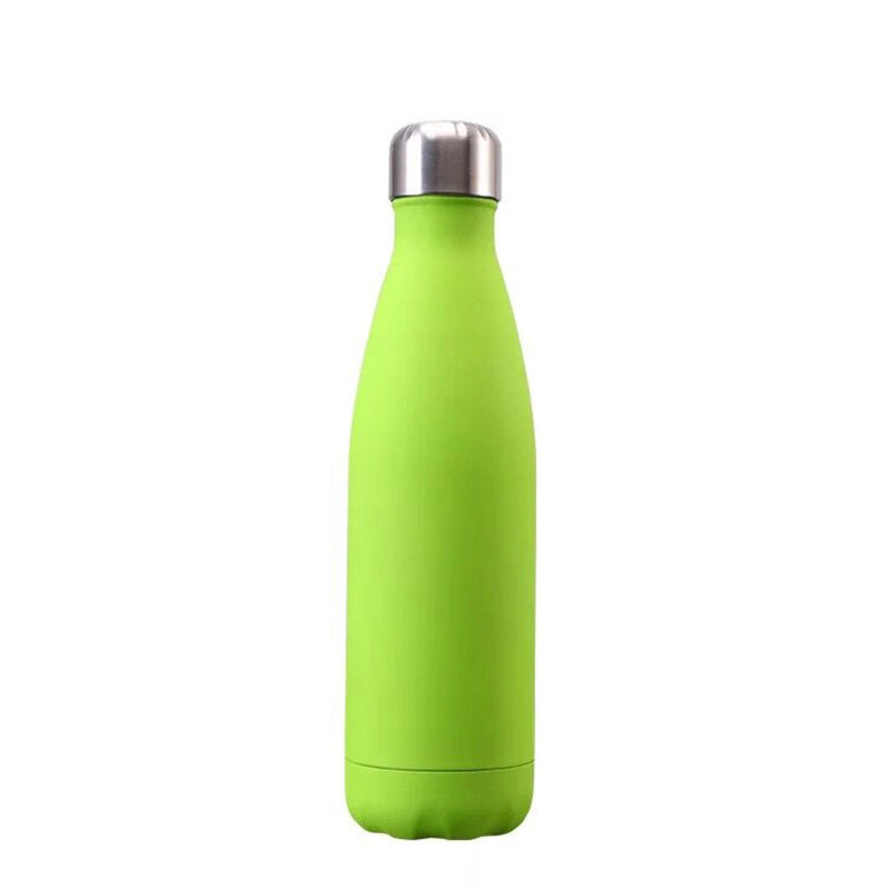 hilloo-bouteille-inox-vert-pomme-mat-500-ml-isotherme image 1