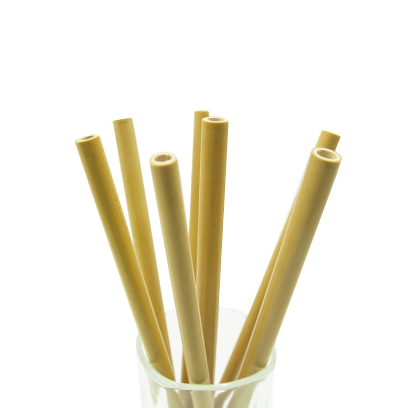 hilloo-pailles-bambou-naturelles-lot-100-goupillons-vert image 2