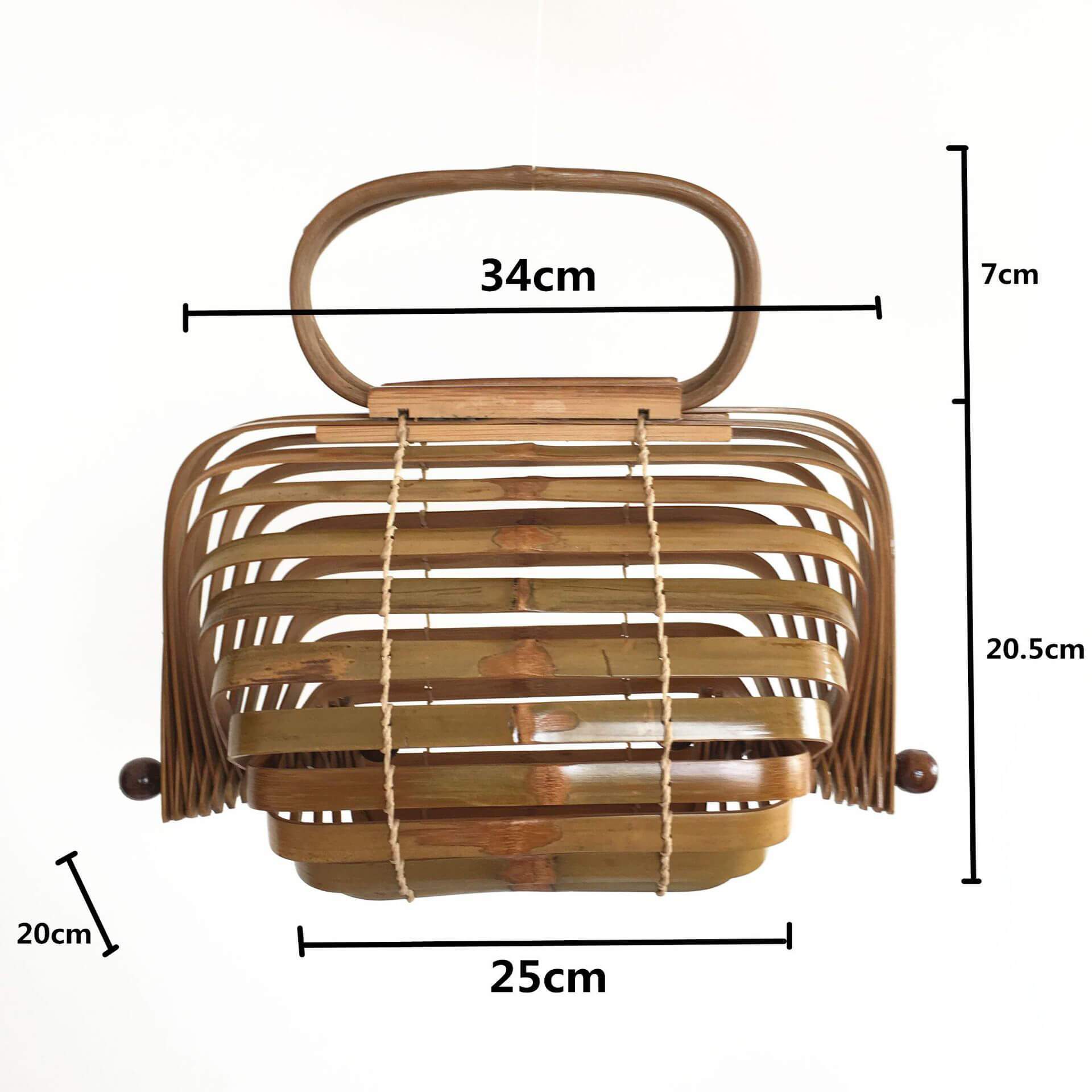 hilloo-sac-bambou-pliable-taille-s-grande-capacit image 5