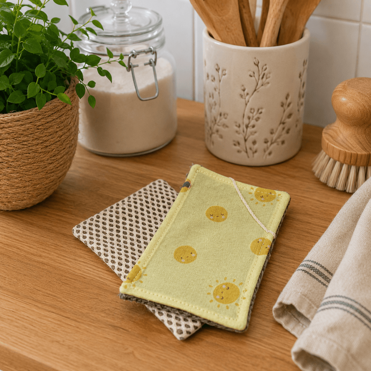 au-bonheur-de-petite-fleur-essuie-tout-lavable-coton-bio-kit-4 image 4