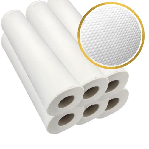 dstock60-drap-examen-gaufr-60cm-pure-ouate-lot-6-rouleaux image 4