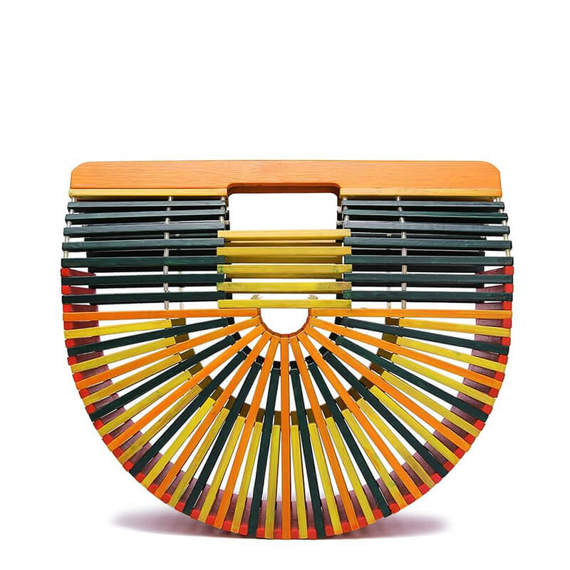 hilloo-sacs-bambou-couleur-sac-bambou-vert-taille-s image 1
