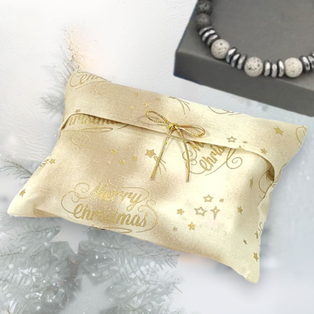 au-bonheur-de-petite-fleur-pochette-cadeau-merry-christmas-16x12-cm image 1