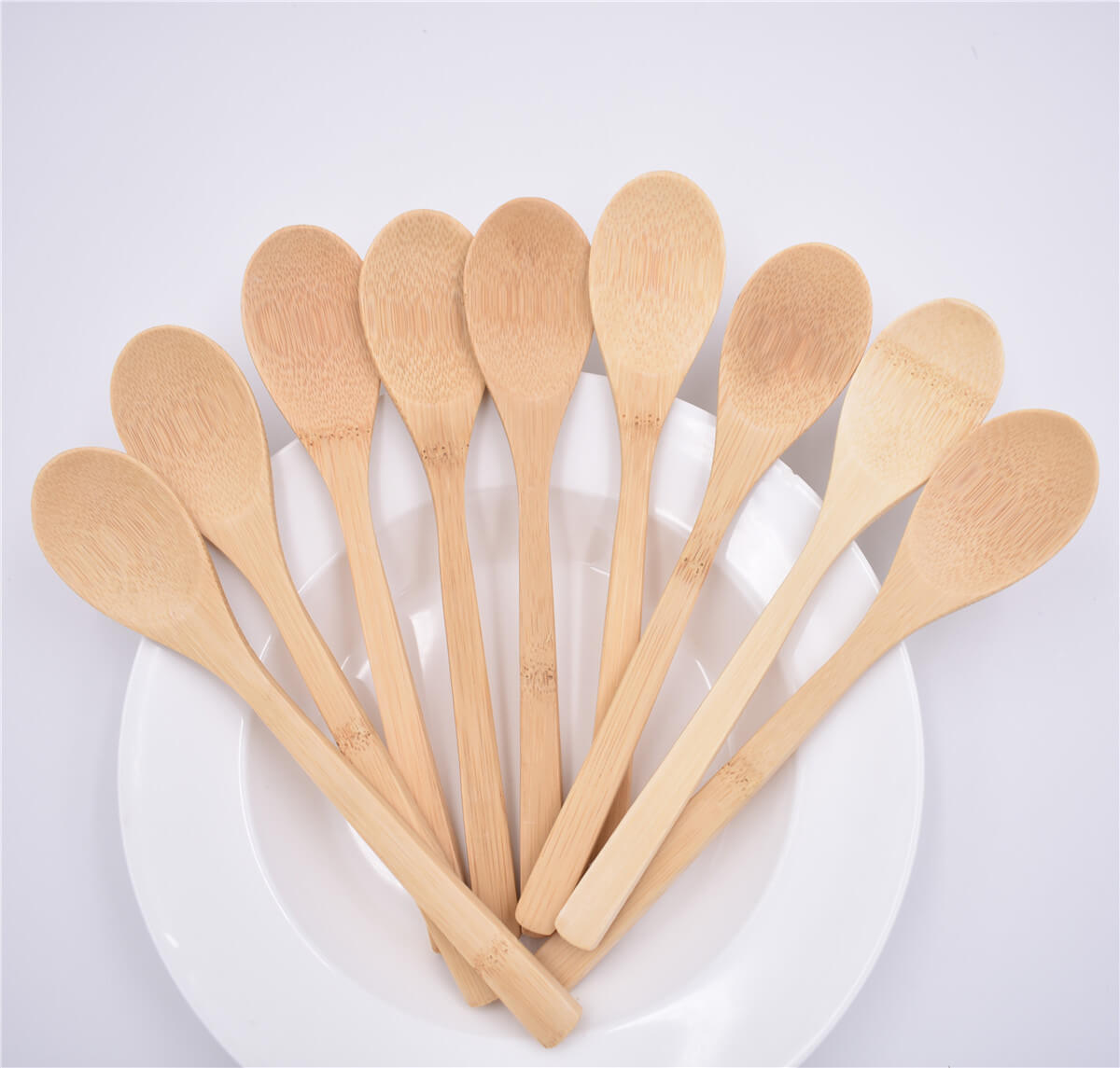 hilloo-cuill-re-bambou-naturel-lot-5-pi-ces-pique-nique image 2