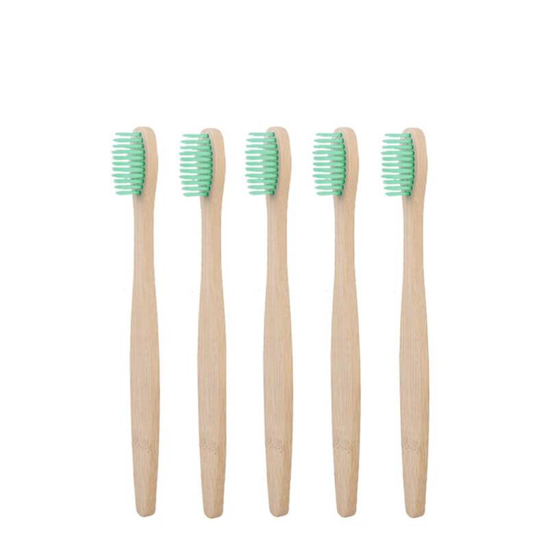 hilloo-brosses-dents-bambou-enfant-multicolore-lot-5-poils-souples image 3