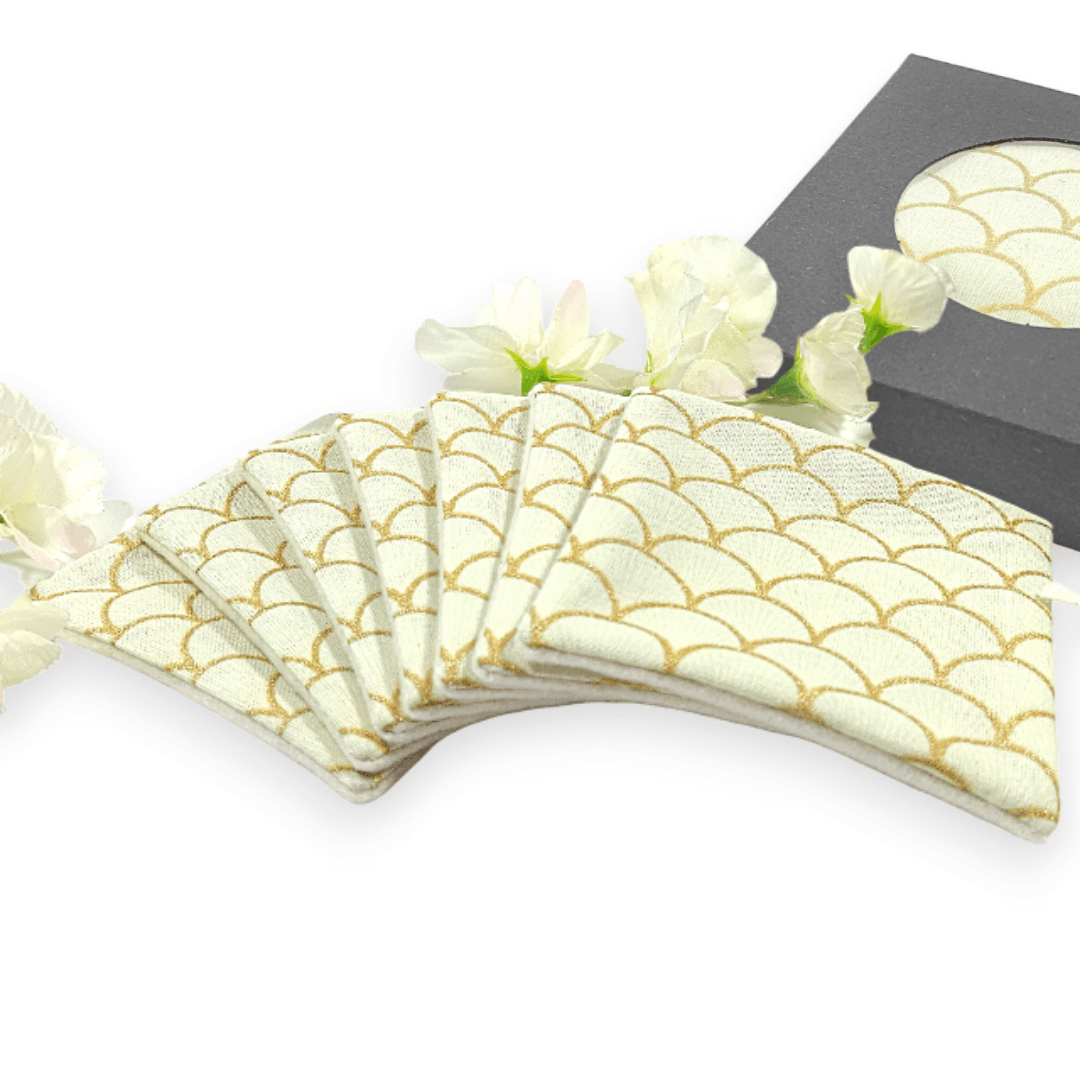 au-bonheur-de-petite-fleur-coffret-7-lingettes-ventails-verts image 2