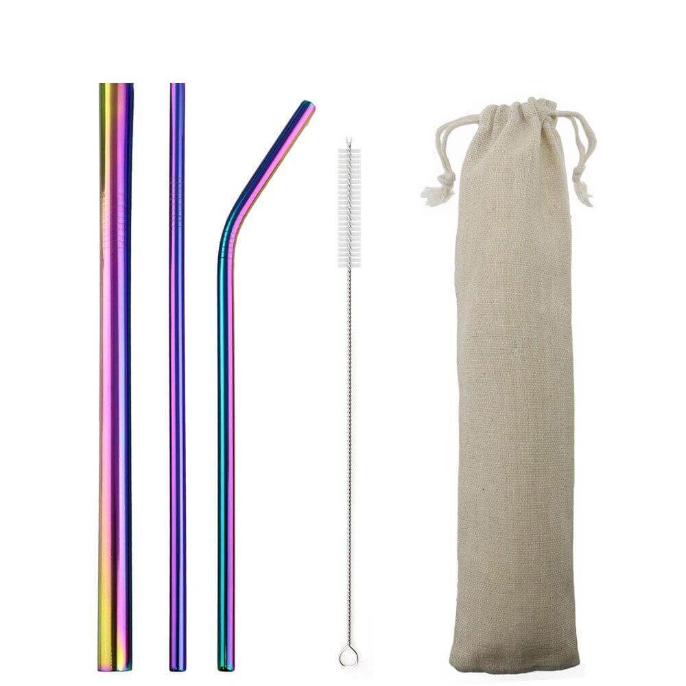 hilloo-pailles-inox-argent-kit-3-pailles-r-utilisables image 3