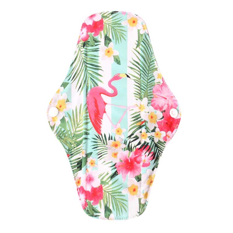 hilloo-flamant-rose-serviette-hygi-nique-lavable-abondant image 2